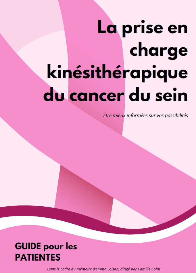 Livret prise en charge kinésithérapique du cancer du sein_Emma Loison